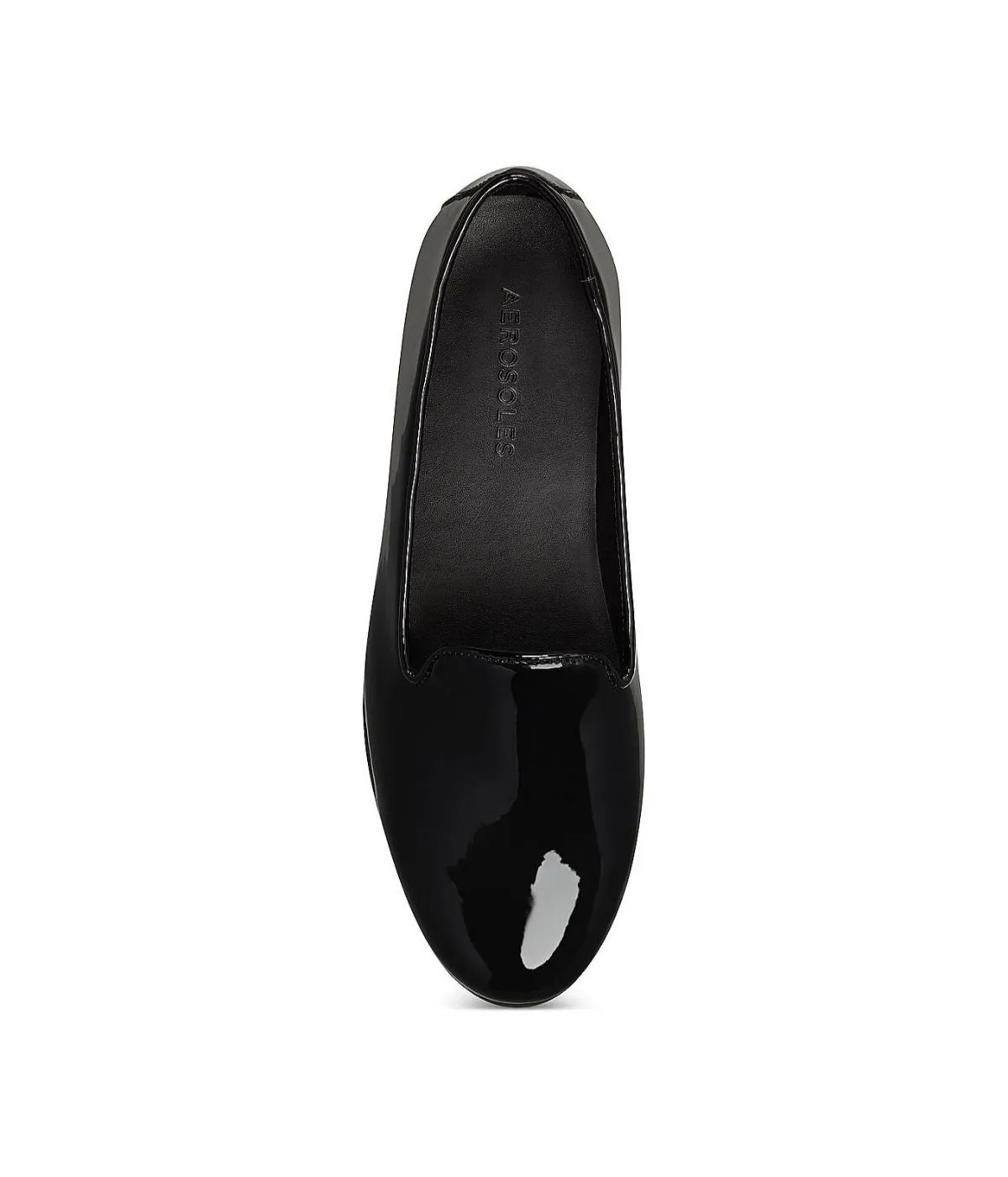 Aerosoles Betunia Flat Black Patent