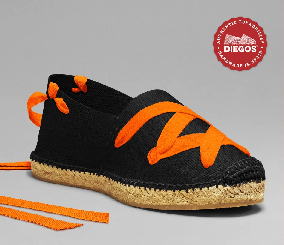 Black classic espadrilles