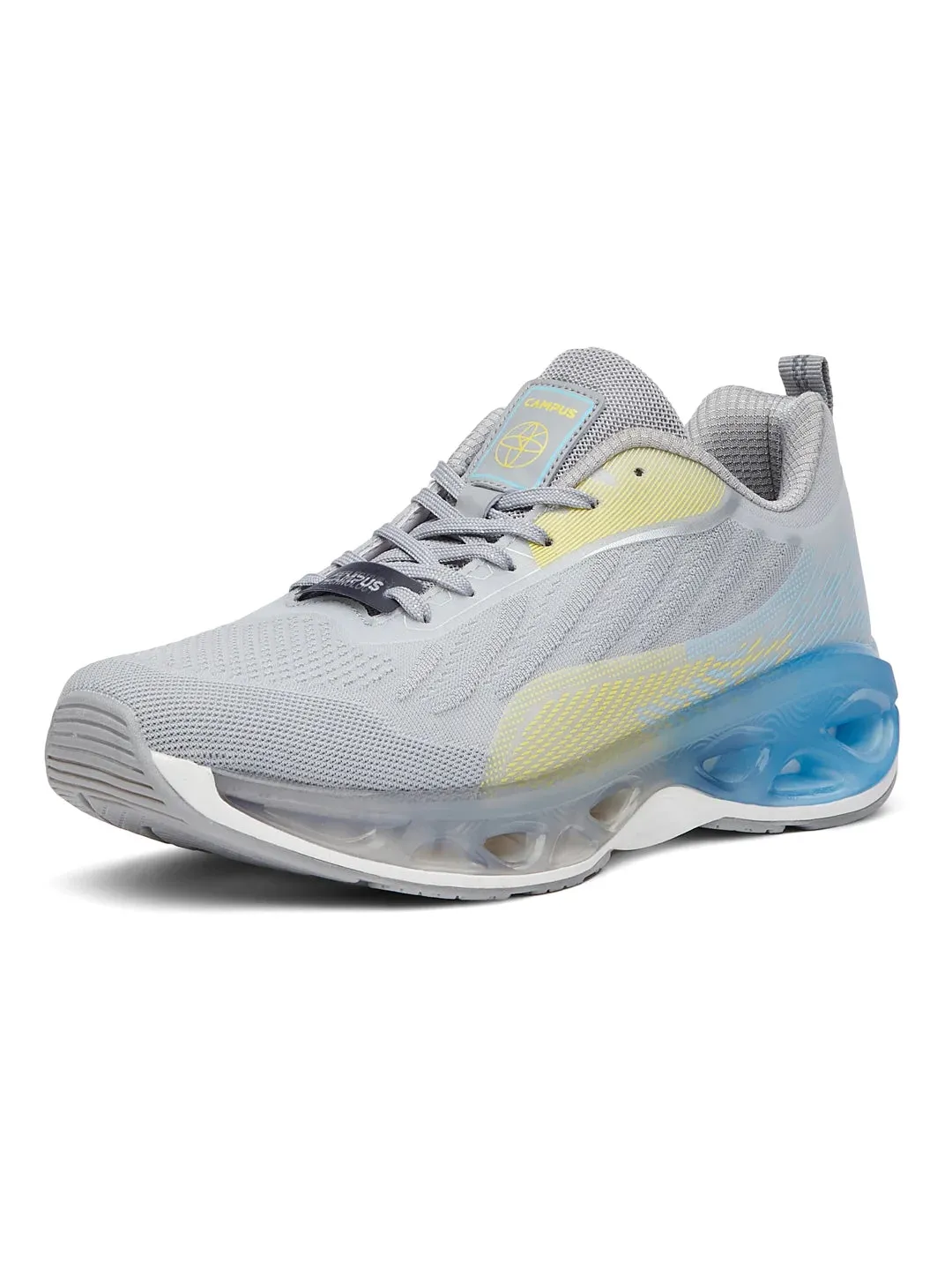 CRASH Grey Men's Running Shoes