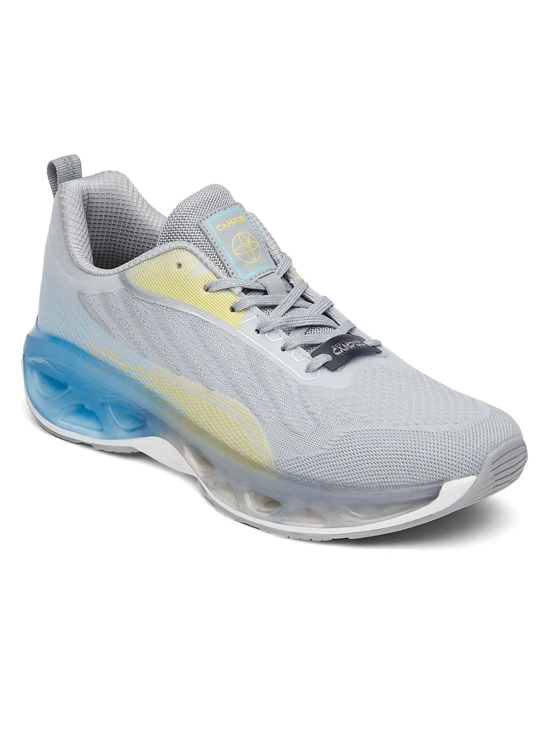 CRASH Grey Men's Running Shoes