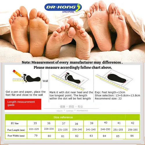 DR.KONG WOMEN TOTAL CONTACT SANDALS DK-S3001827-BLK(RP : $149)