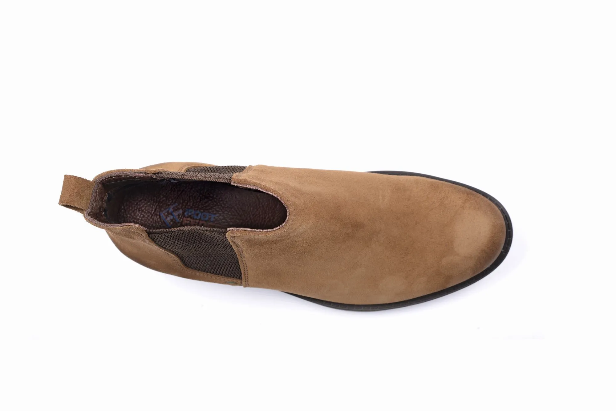 FOOT FEDERATION CHELSEA MENS BOOT SUEDE TOBACCO