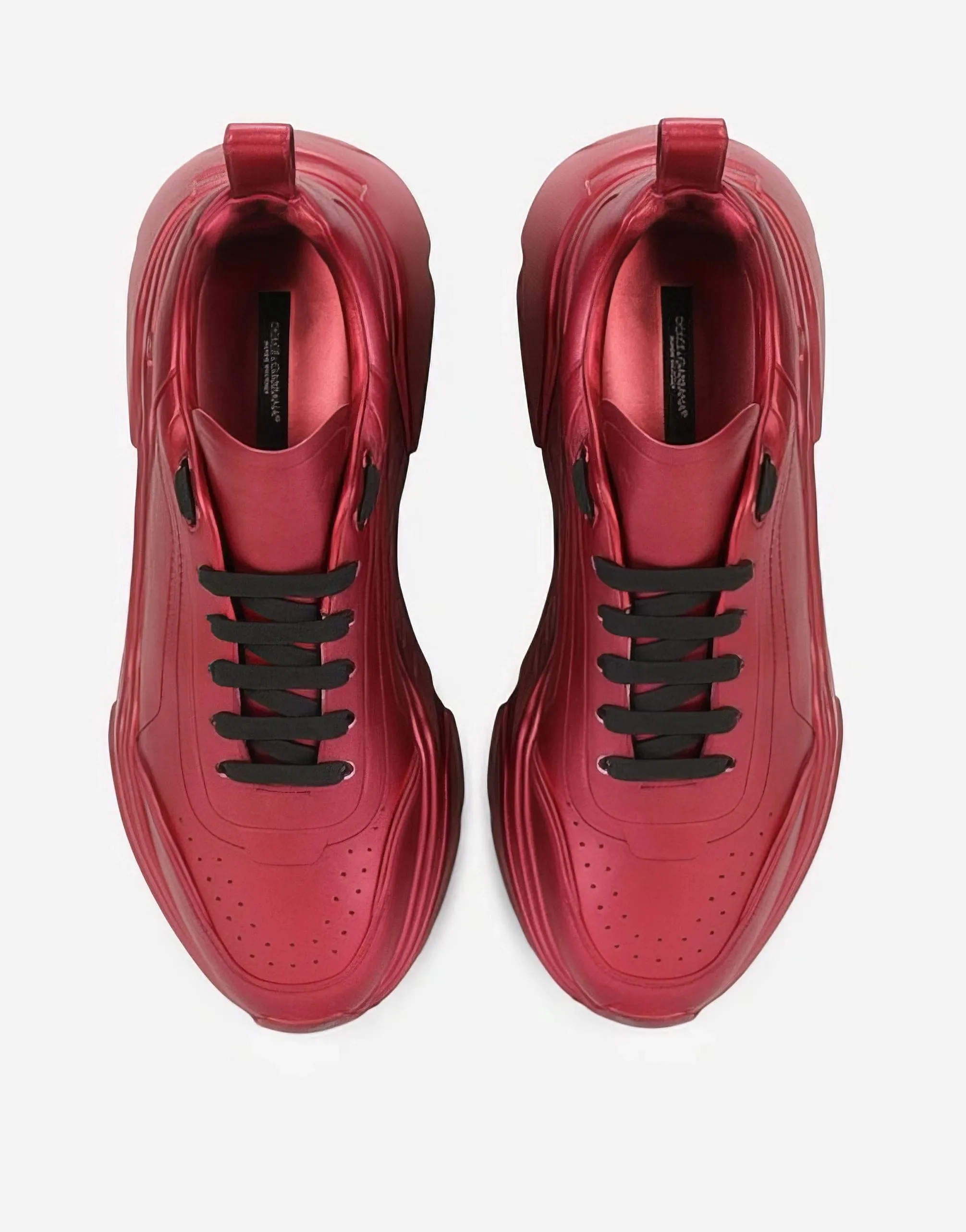 Laminated-Effect Daymaster Sneakers