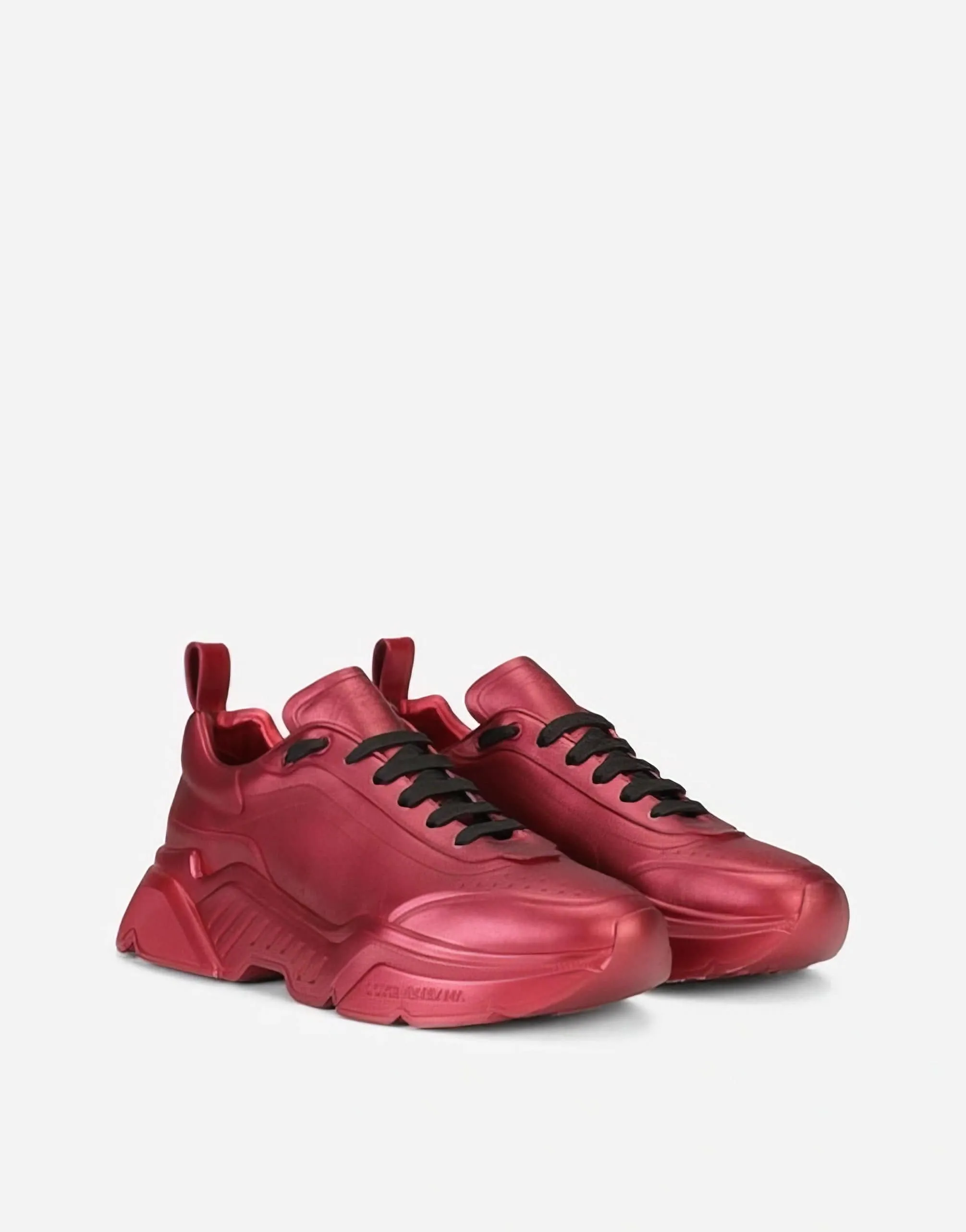 Laminated-Effect Daymaster Sneakers