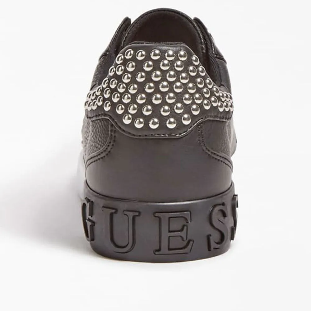 Scarpe Donna GUESS Sneakers Nere Linea Paysin con Zeppa Interna