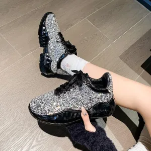 Shining Crystal Outdoor Lightweight Sneakers