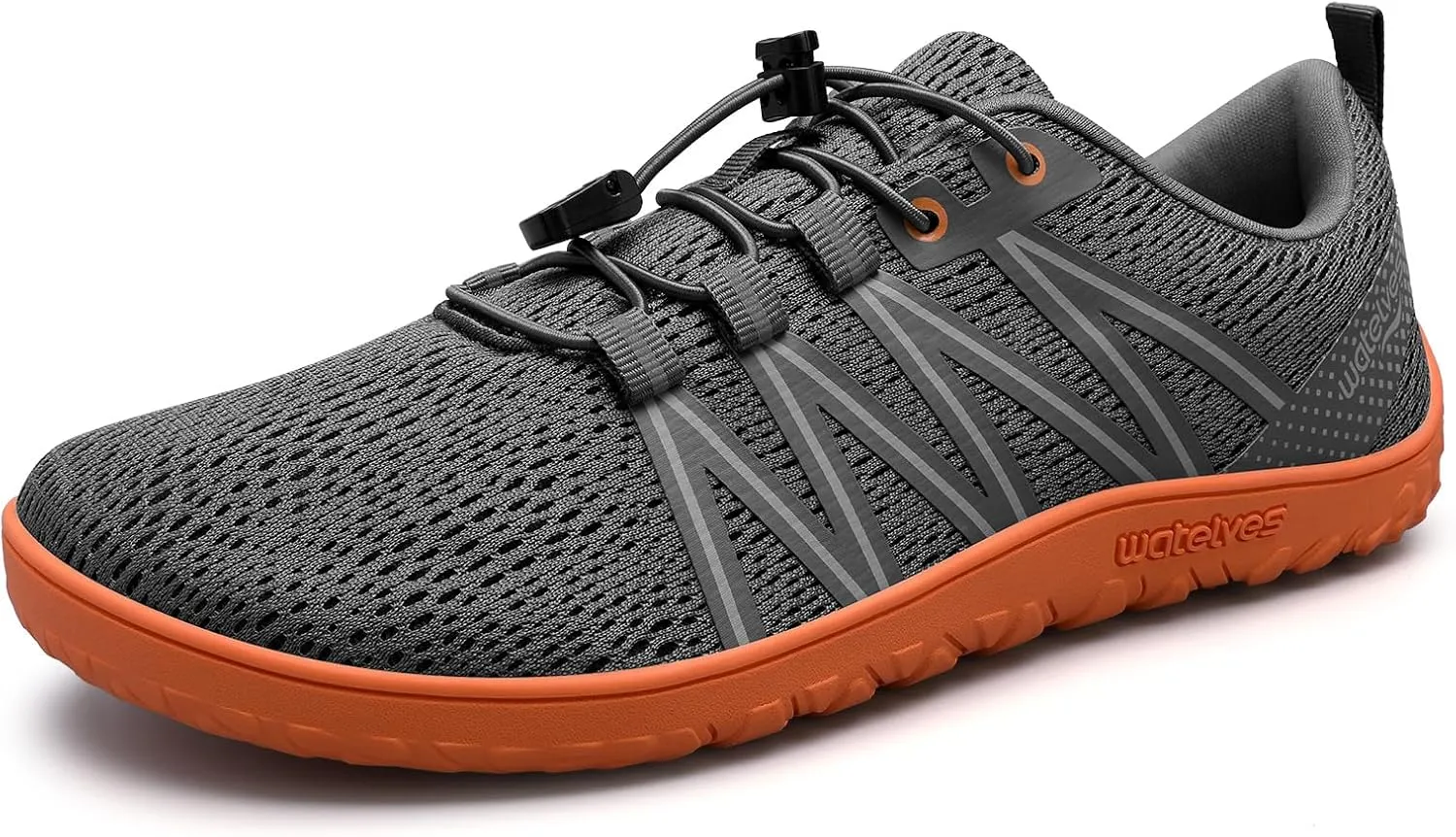 WateLves Barefoot Shoes Mens Womens Minimalist Wide Toe Box Zero Drop Trail Running Shoes Walking Cross Training Hiking