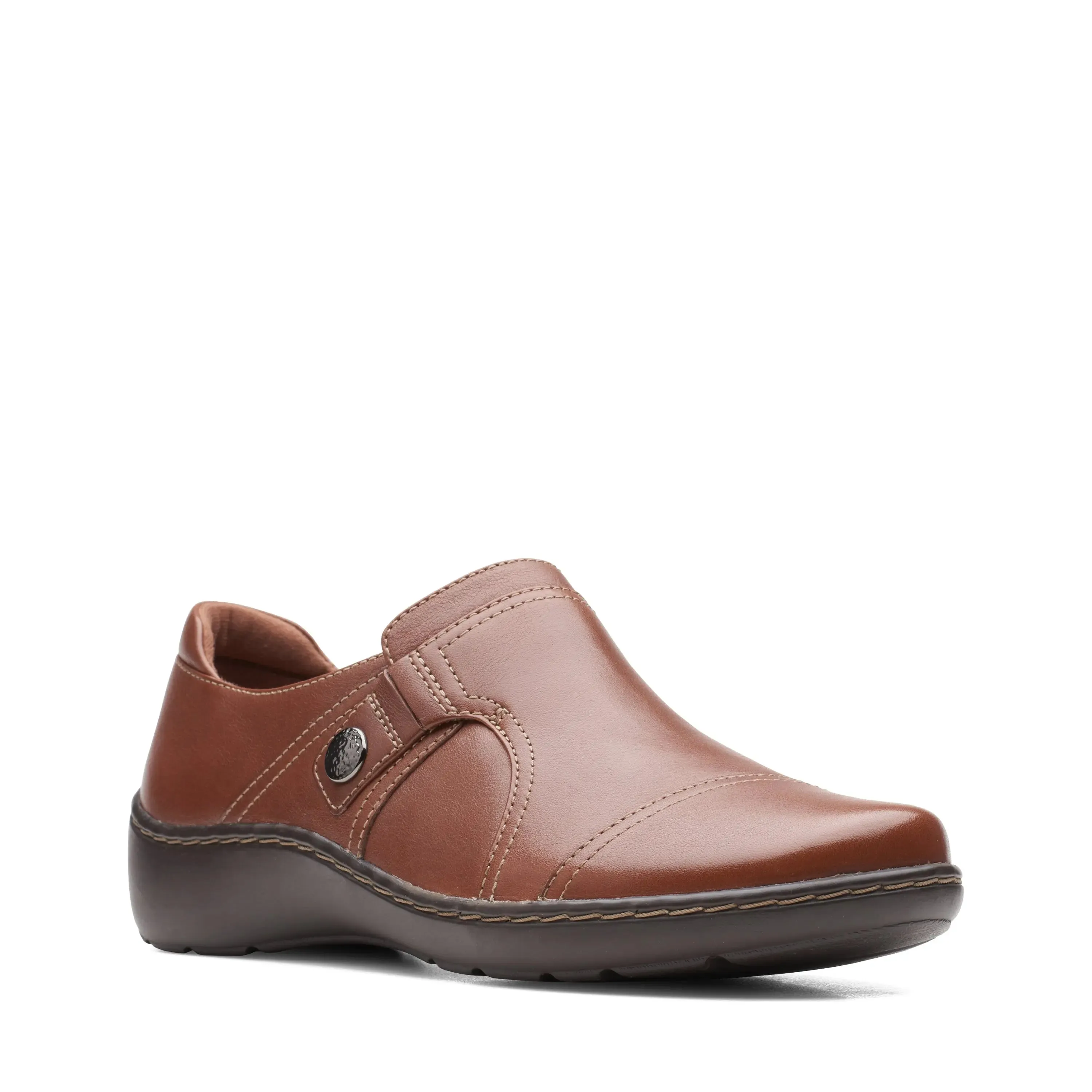Women’s Clarks Cora Poppy – Effortless Slip-On Comfort